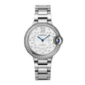 Ballon Bleu de Cartier 33 Watch - 33mm, Steel, Diamond Grey Dial