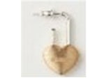 Ambush Small Heart Padlock Single Earring Gold