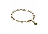 Alexander McQueen Cable Chain Bracelet Gold