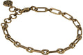 Alexander McQueen Cable Chain Bracelet Gold