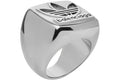 Balenciaga x adidas Trefoil Signet Ring Silver
