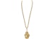 Chanel CC Logo Necklace Gold