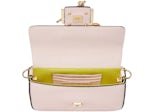 Fendi Fendace Brooch Mini Baguette Pink