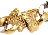 Fendi Fendace Chain Bracelet Versace Gold/Silver