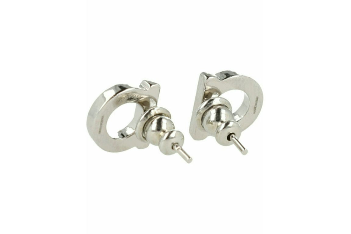 Ferragamo Mini Bijoux Earrings Grey