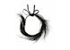 Gucci Ostrich Feather Choker Necklace Black