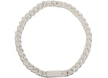 Gucci Trademark Enamel Chain Necklace Silver