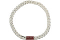 Gucci Trademark Enamel Chain Necklace Silver