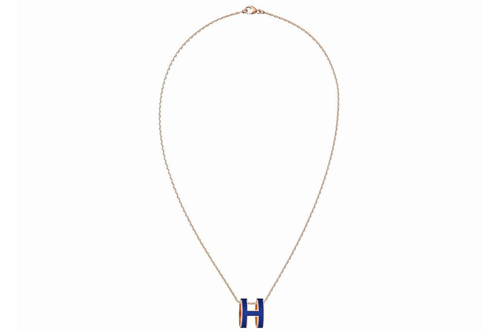 Hermes Pendant Pop H Bleu Royal