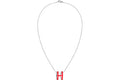 Hermes Pendant Pop H Coral Red
