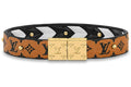 Louis Vuitton Crafty Reversible Bracelet Caramel/Cream