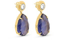 Louis Vuitton LV Heirloom Earrings Purple