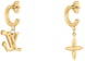 Louis Vuitton x Takashi Murakami Superflat Earrings Gold Multicolor