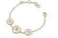 Philipp Plein Plein Mini Logo Cable Chain Bracelet Gold