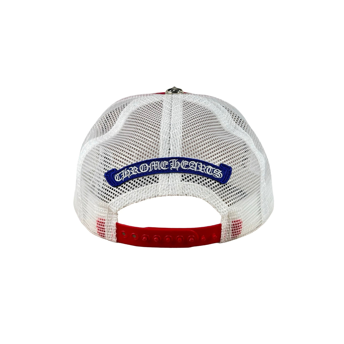 Chrome Hearts Red White Blue Trucker Hat 2026